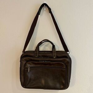 Heritage Leather Briefcase Satchel